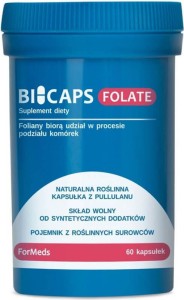Bicaps Folate 290,5mg 60 porcji 60 kapsułek ForMeds