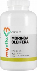 Moringa Oleifera 350mg 250 kapsułek MyVita
