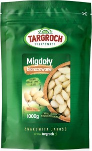 Migdały blanszowane 1000g Targroch