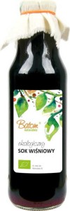 SOK WIŚNIOWY BIO 750 ml - BATOM