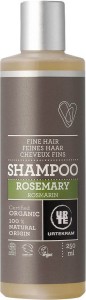 Szampon rozmarynowy do włosów delikatnych BIO 250 ml Urtekram