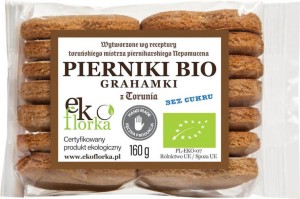 PIERNIKI GRAHAMKI BIO 160 g - EKOFLORKA