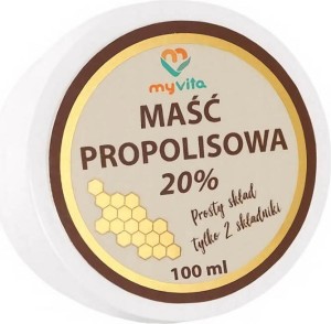 Maść propolisowa 20% 100 ml MyVita
