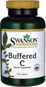 Witamina C buforowana l-askorbinian wapnia Buffered C 500mg 250 tabletek SWANSON