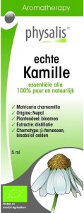 OLEJEK ETERYCZNY ECHTE KAMILLE (RUMIANEK POSPOLITY) BIO 5 ml - PHYSALIS