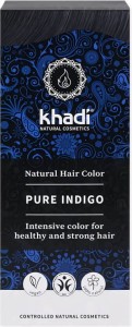 Farba do włosów ziołowa - Indygo 100g - Khadi