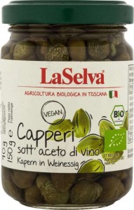 Kapary marynowane BIO 150 g Laselva
