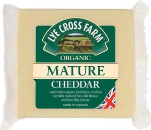 Ser Cheddar dojrzały dojrzewający 9-12 miesięcy BIO 200 g Lye Cross Farm