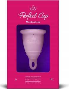 Kubeczek menstruacyjny Perfect Cup - róż ( S)
