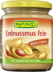 KREM Z ORZESZKÓW ZIEMNYCH BIO 250 g - RAPUNZEL