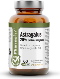 ASTRAGALUS 60 KAPSUŁEK 30,18 g - PHARMOVIT (CLEAN LABEL)