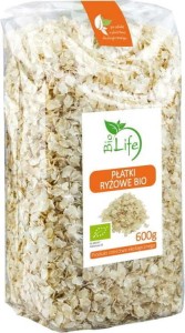 Płatki ryżowe 600g EKO Bio Life
