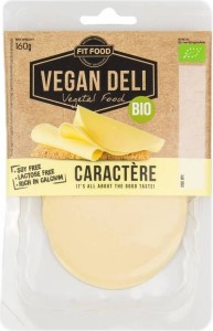 Wegańska alternatywa sera koziego w plastrach BIO 160 g Vegan Deli