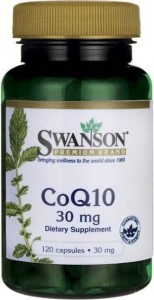 Koenzym Q10 30mg CoQ10 120 kapsułek SWANSON
