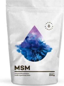 MSM siarka organiczna 200g AURA HERBALS