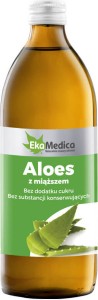 Aloes sok z miąższem 500ml EkaMedica