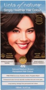 FARBA DO WŁOSÓW NATURALNY ŚREDNI BRĄZ ECO 130 ML - TINTS OF NATURE