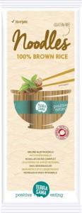 MAKARON (RYŻOWY RAZOWY 100%) BEZGLUTENOWY BIO 250 g - TERRASANA