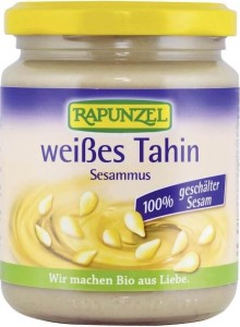 TAHINA BIAŁA Z SEZAMU ŁUSZCZONEGO BIO 250 g - RAPUNZEL