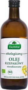 Olej rzepakowy tłoczony na zimno BIO 1 l EkoWital