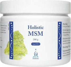 MSM Siarka organiczna OptiMSM 200g Holistic