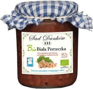 BIAŁA PORZECZKA 80% BIO 260 g - SAD DANKÓW