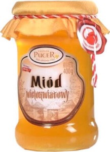 Miód wielokwiatowy 400g - Pasieka Pucer