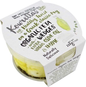 Ser Feta Z Tymiankiem W Oliwie Z Oliwek Bio 220 g - Kourellas