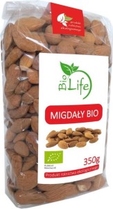 Migdały 350g EKO Bio Life