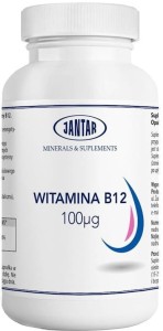 WITAMINA B12 60 KAPSUŁEK (100 mcg) - JANTAR