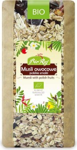 MUSLI OWOCOWE POLSKIE SMAKI BIO 700 g - BIO RAJ