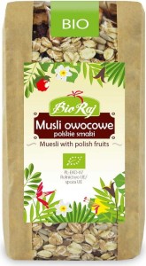 MUSLI OWOCOWE POLSKIE SMAKI BIO 300 g - BIO RAJ