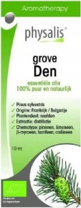 OLEJEK ETERYCZNY GROVE DEN (SOSNA ZWYCZAJNA) BIO 10 ml - PHYSALIS