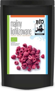 MALINY LIOFILIZOWANE BIO 30 g - BIO EUROPA