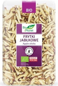 FRYTKI JABŁKOWE BEZGLUTENOWE BIO 300 g - BIO PLANET