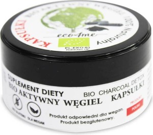 WĘGIEL AKTYWNY KAPSUŁKI BIO 30 g - ECO4ME