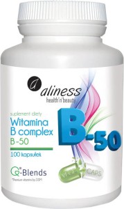 Witamina B complex B-50 100 kapsułek Aliness