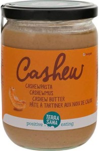 KREM Z PRAŻONYCH ORZECHÓW NERKOWCA BIO 500 g - TERRASANA