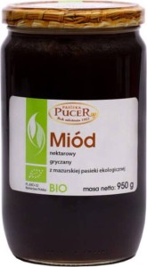 Miód gryczany BIO 950 g Pucer