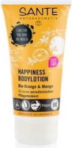 ŻEL POD PRYSZNIC HAPPINESS POMARAŃCZA I MANGO ECO 200 ml - SANTE