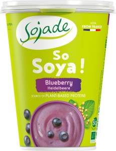 SOJOWY PRODUKT Z BORÓWKAMI BEZGLUTENOWY BIO 400 g - SOJADE