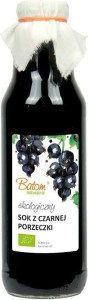 SOK Z CZARNEJ PORZECZKI NFC BIO 750 ml - BATOM