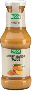 Sos curry-mango bez glutenu BIO 250 ml Byodo