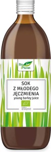 SOK Z MŁODEGO JĘCZMIENIA BIO 500 ml - BIO PLANET