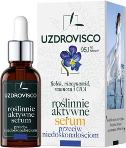 SERUM DO TWARZY PRZECIW NIEDOSKONAŁOŚCIOM FIOŁEK W AMPUŁCE 30 ml - UZDROVISCO