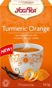 HERBATKA KURKUMA POMARAŃCZA BIO (17 x 2 g) 34 g - YOGI TEA