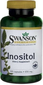 Inozytol witamina B8 Inositol B-8 650mg 100 kapsułek SWANSON