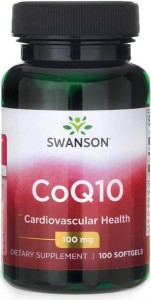 Koenzym Q10 100mg CoQ10 100 kapsułek SWANSON