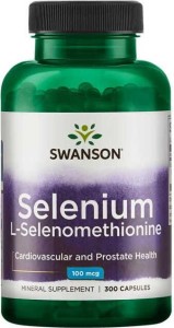 Selen SeLECT selenometionina 100mcg Selenium 300 kapsułek SWANSON