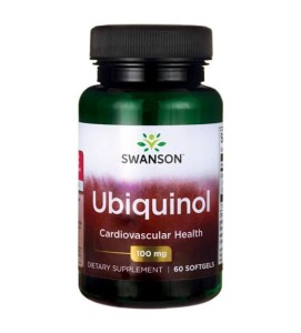 Koenzym Q10 aktywny Kaneka 100mg Ubiquinol Ubichinol 60 kapsułek SWANSON